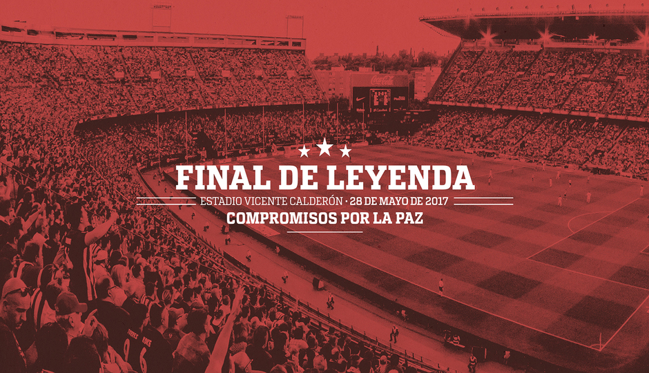 Presentamos ’Final de Leyenda-Compromisos por la Paz’, un homenaje al Vicente Calderón